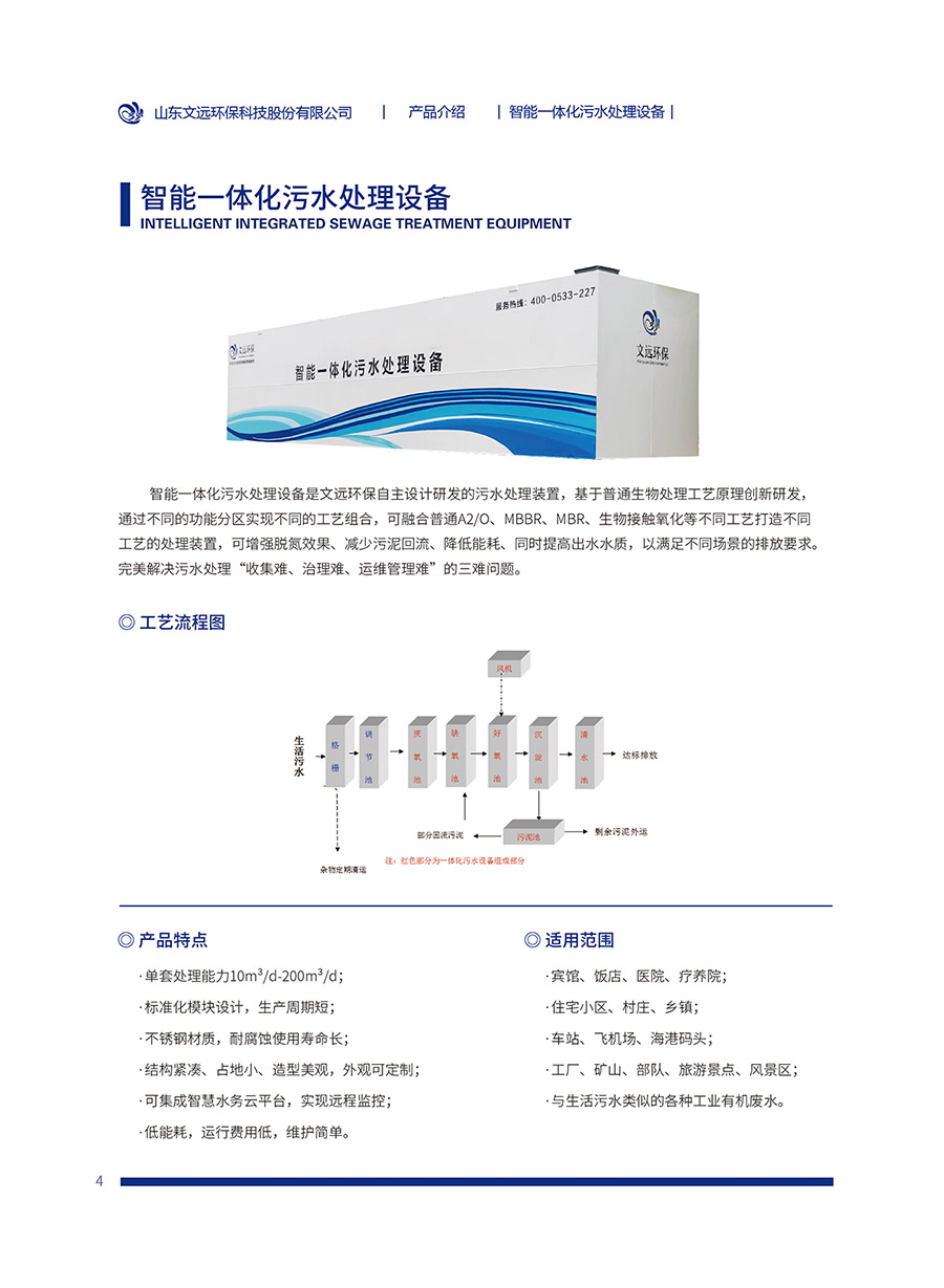 智能一體化污水處理設備(圖1)